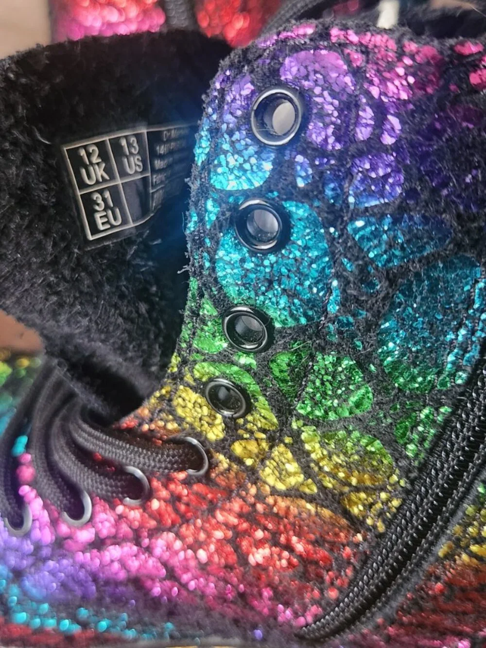 Kids Rainbow Dr. Martens